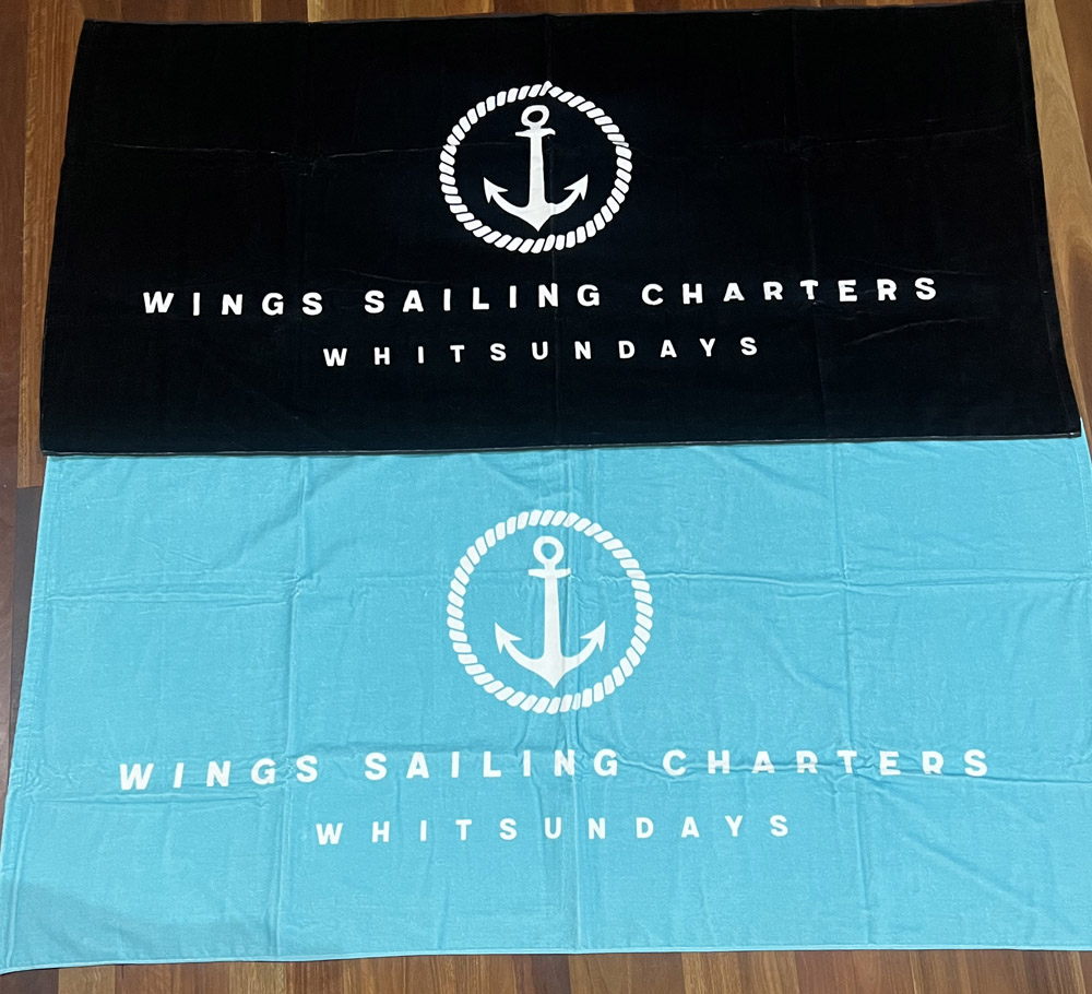 Custom Wings Beach Towel